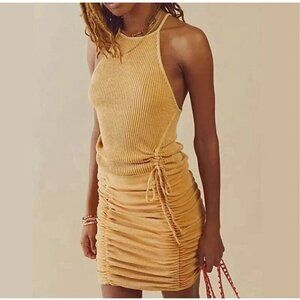 Free People One Katya Thermal Mini Dress- Size XS